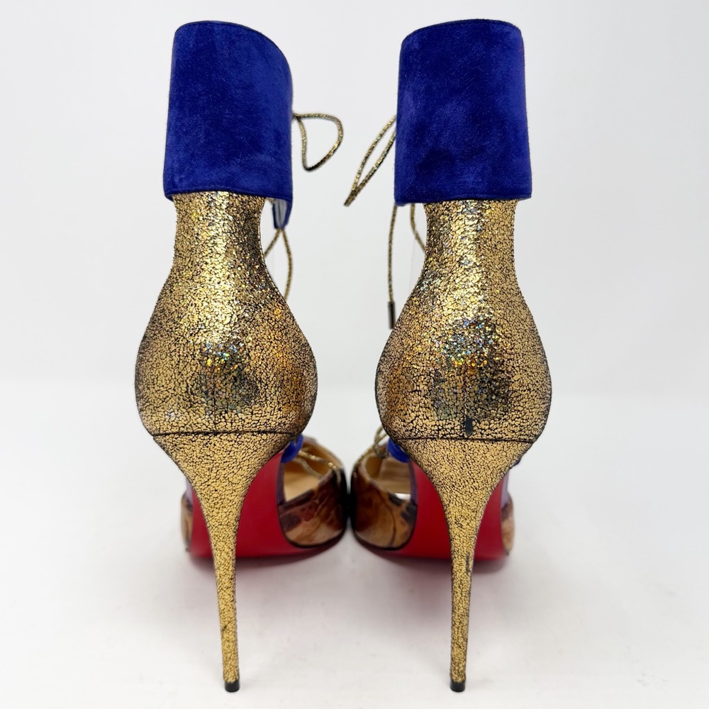 Christian Louboutin Corsankle Lace Up Heels Womens Size EU 40 - Picture 7 of 16